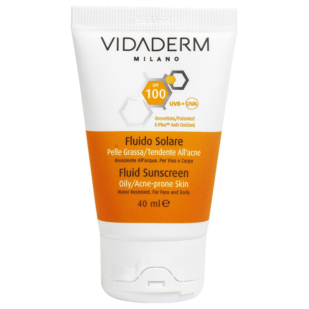 Vidaderm - SPF100 Fluid Sunscreen Full Protection 40ml