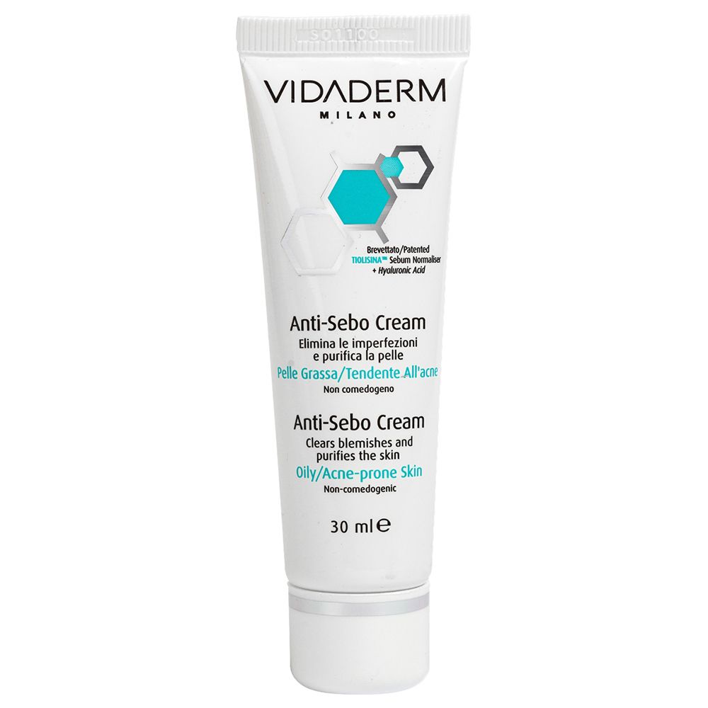 Vidaderm - Anti-Sebo Acne Spot Treatment Cream 30ml