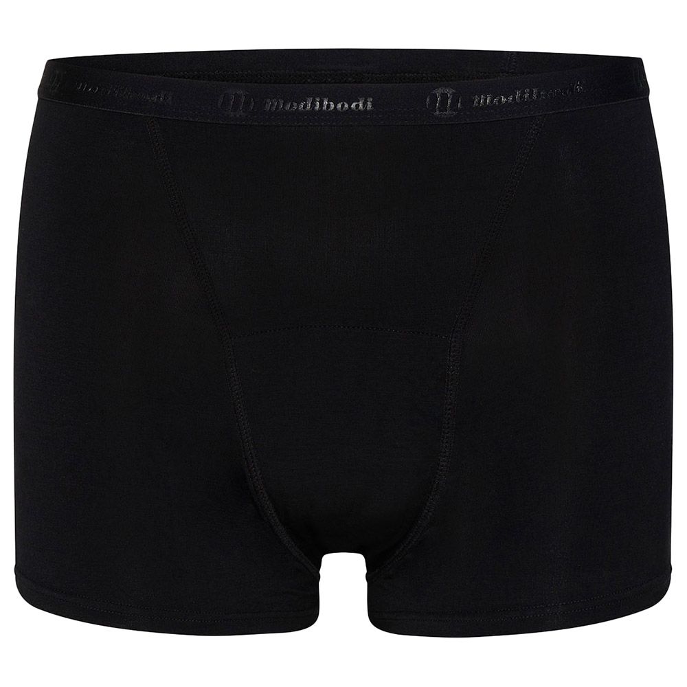 Modibodi - Classic Boyshort Heavy-Overnight - Black