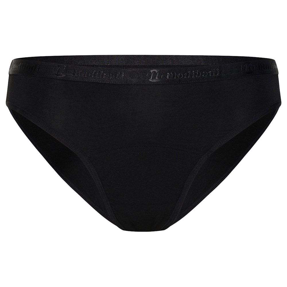 Modibodi - Classic Bikini Light-Moderate - Black