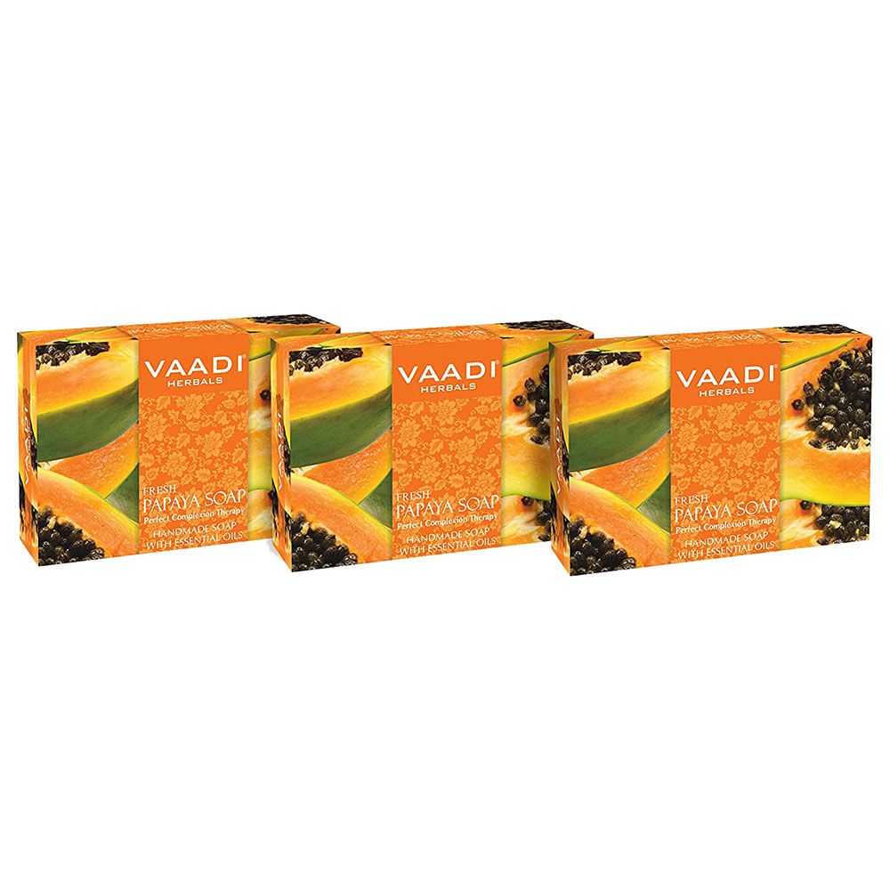 Vaadi Herbals Organic Fresh Papaya Soap