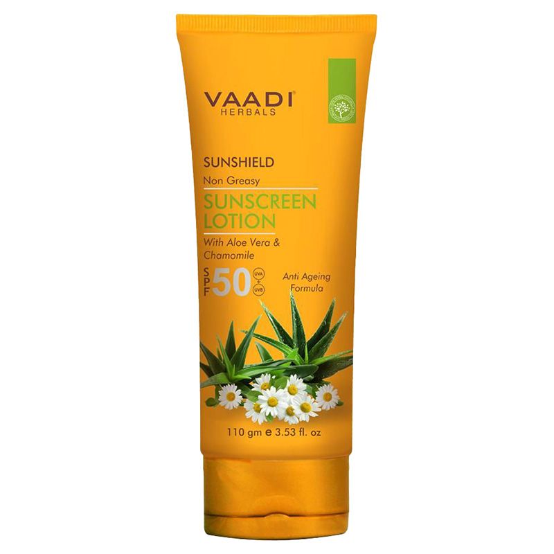 Vaadi Herbals Organic Sunscreen Lotion SPF 50