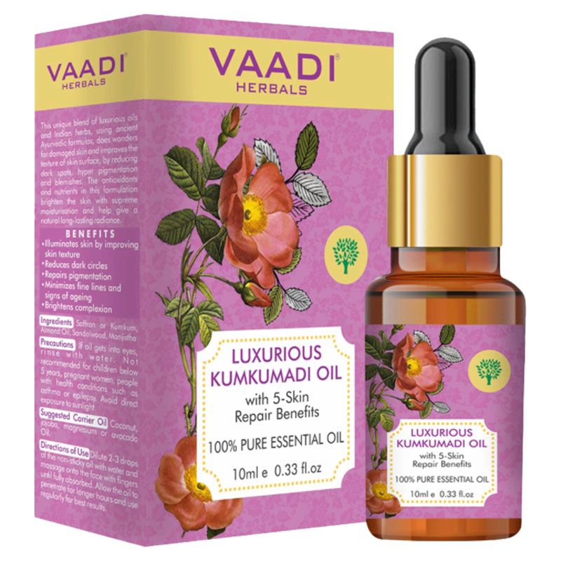 Vaadi Herbals - Luxurious Kumkumadi Oil - 10 ml