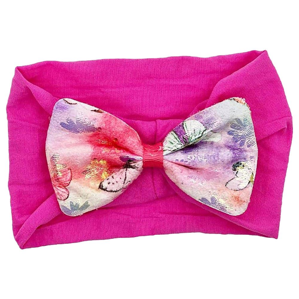 The Girl Cap - Baby Butterfly Headband - Rose