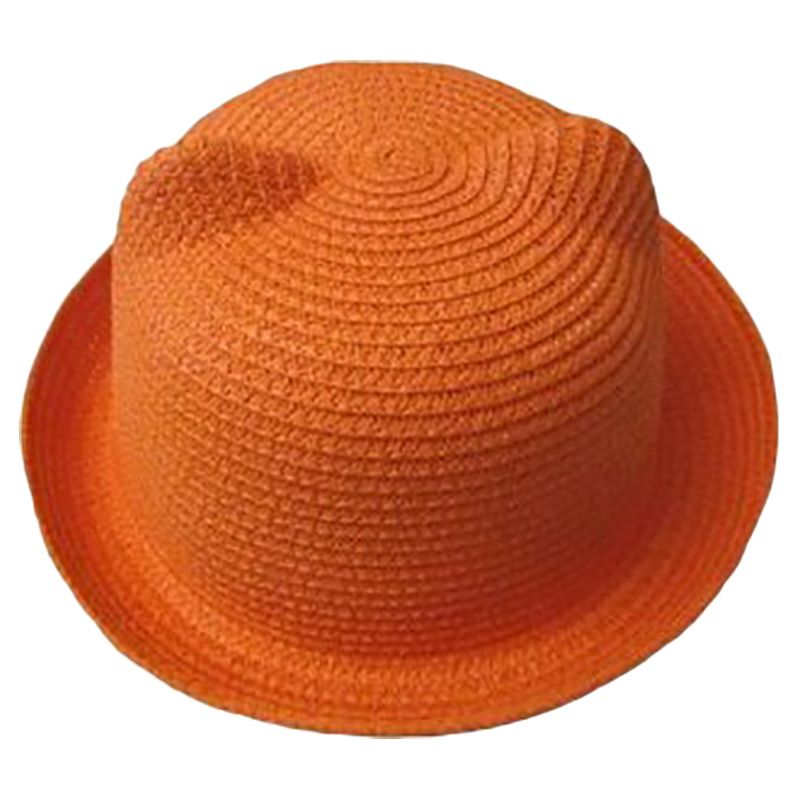 The Girl Cap - Beach Hats For Kids - Orange