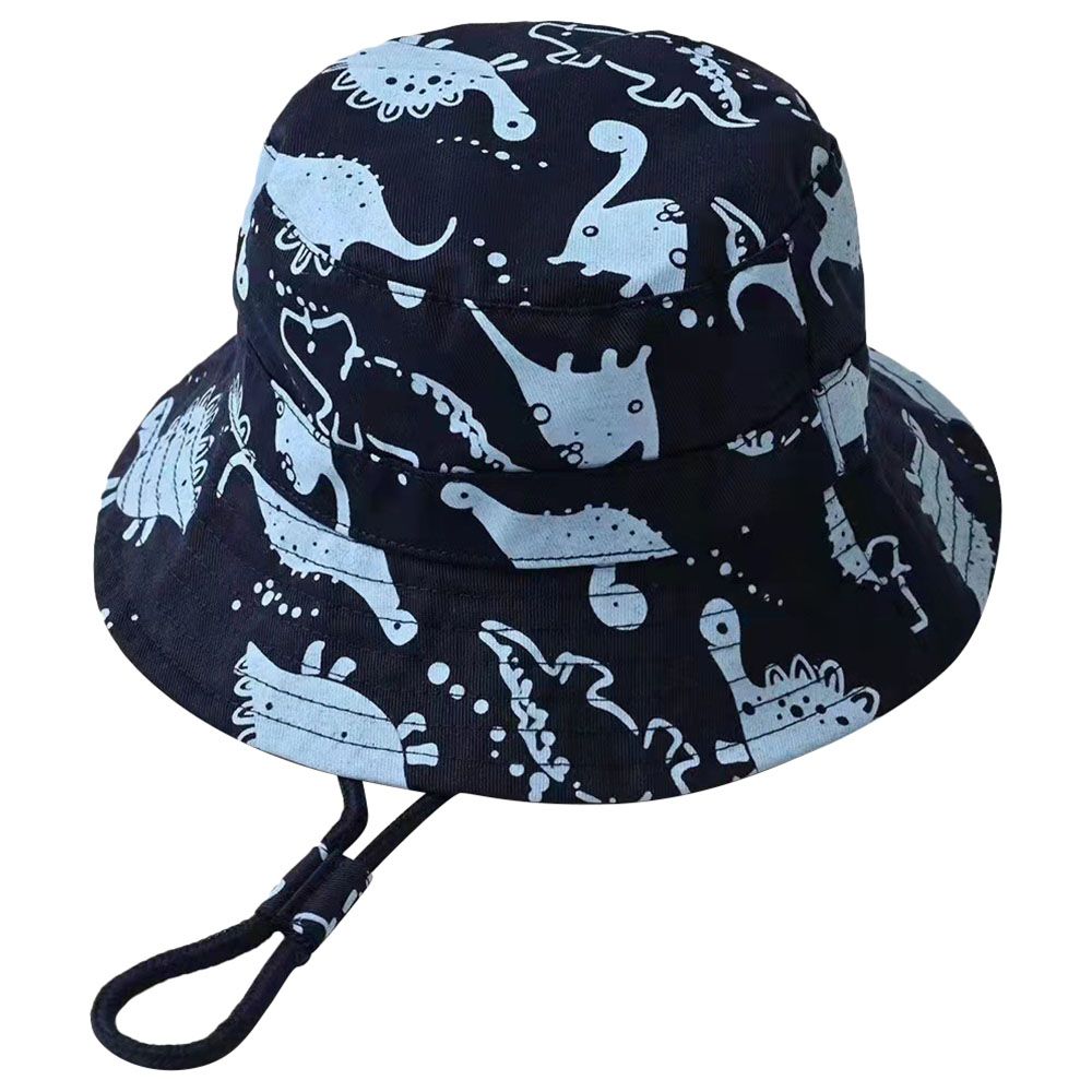 The Girl Cap - Kids Hat - Blue Dinosaur