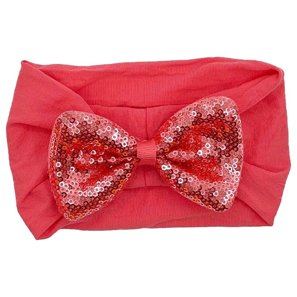 The Girl Cap - Baby Sequence Headband - Red