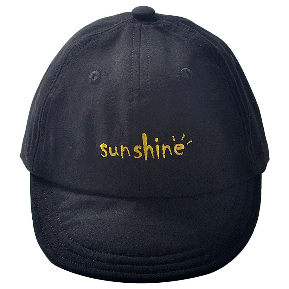 The Girl Cap - Kids Cap - Black Sunshine