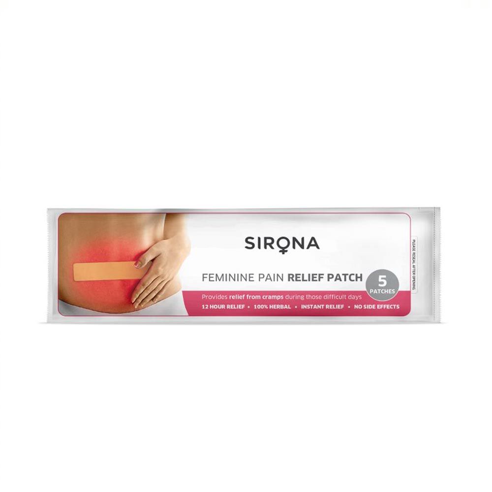 Sirona - Feminine Pain Relief Patches - 5 Patches