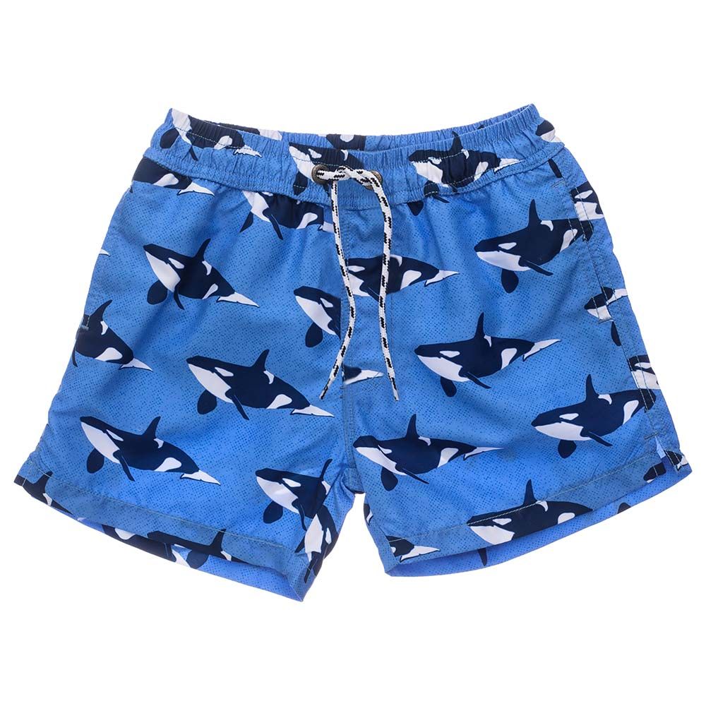 Snapperrock - Orca Ocean Volley Board Short - Blue