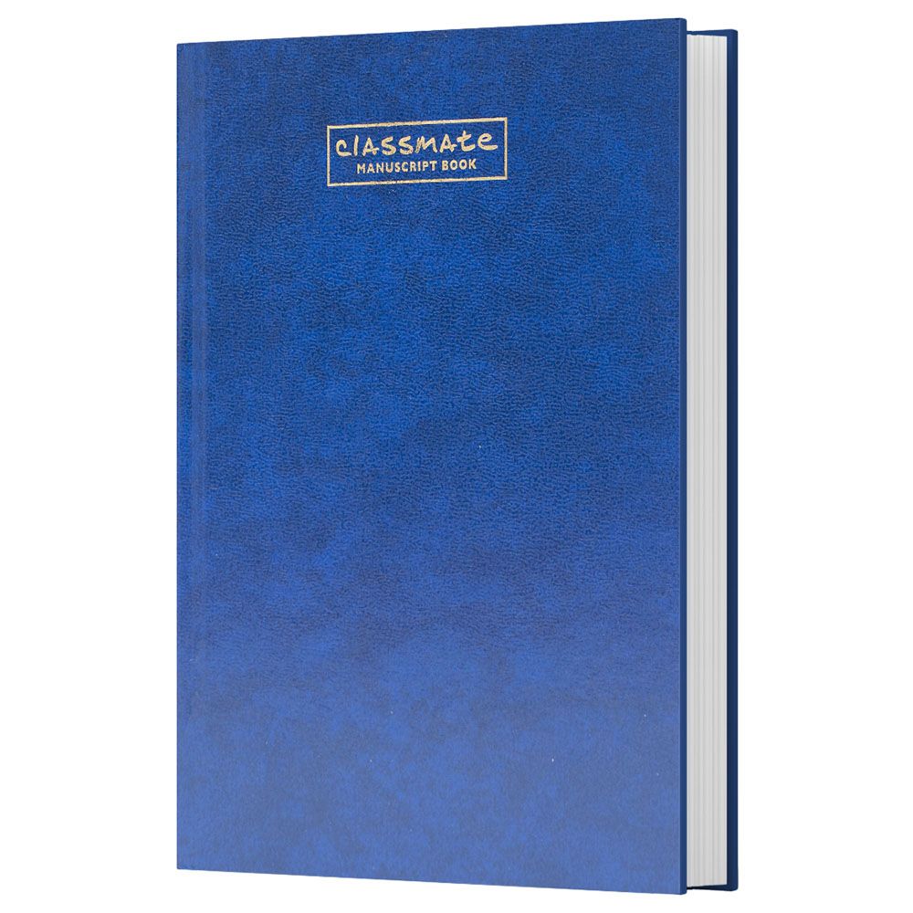 Classmate Manuscript Book Regular 288 Pages Pack of 6 - Blue