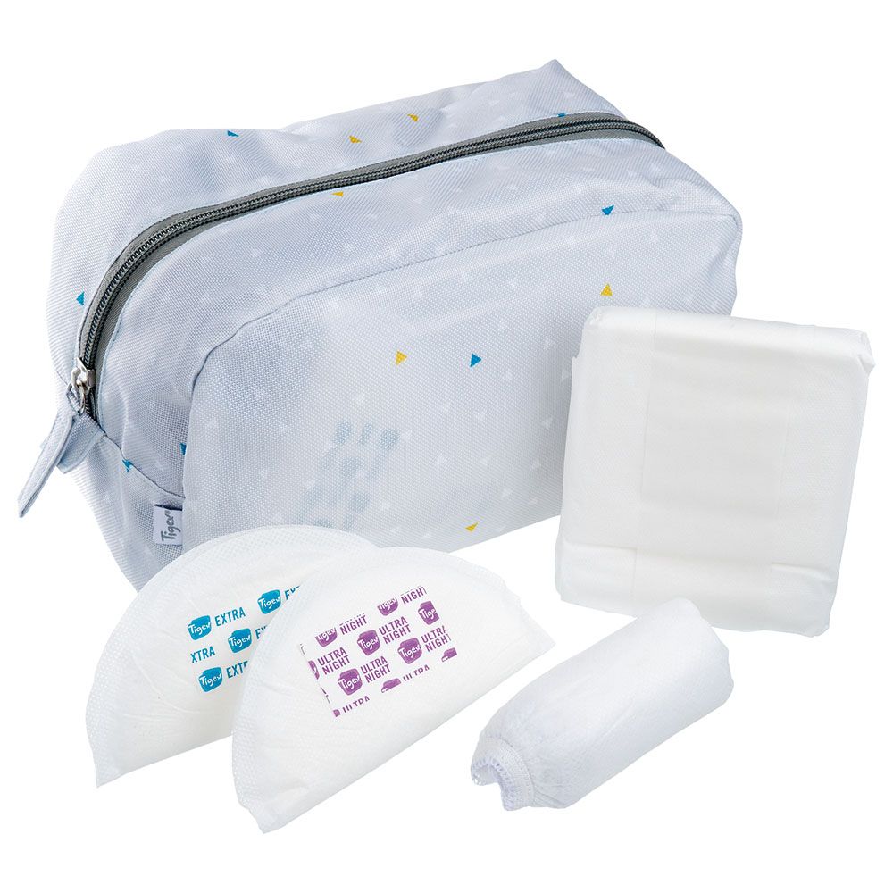 Tigex - Maternity Kit - Essentials For 3 days - White