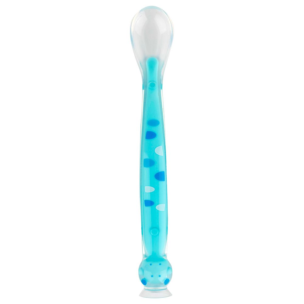 Tigex - Silicone Suction Spoon - Blue - Blue