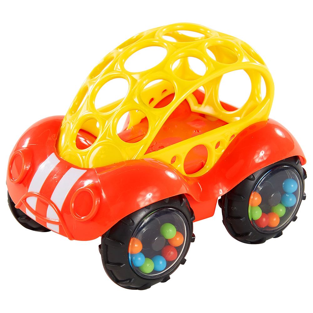 Bright Starts - Rattle & Roll Buggy - Orange