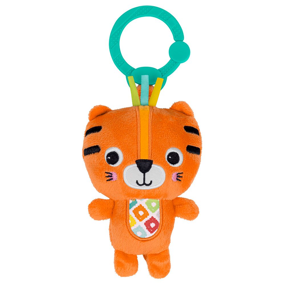 Bright Starts - Jingle Joy Reach & Rattle Toy - Tiger