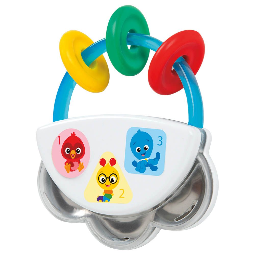 Baby Einstein - Tiny Tambourine Musical Toy & Rattle