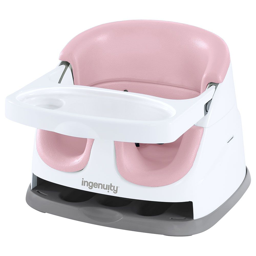 Ingenuity - 2-In-1 Baby Base Feeding Seat - Rose