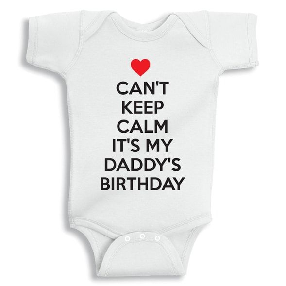 Twinkle Hands - Daddy's Birthday Onesie