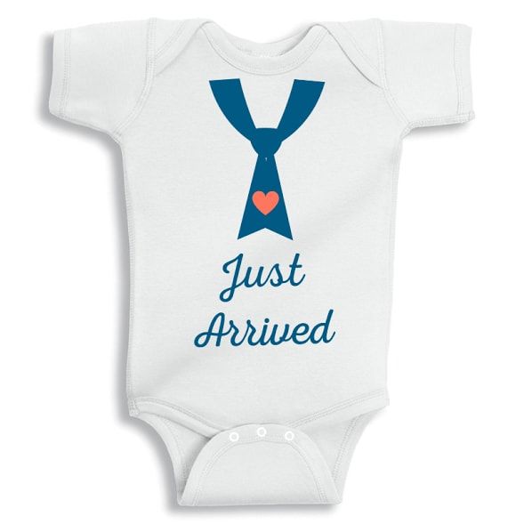 Twinkle Hands - Just Arrived Baby Boy Onesie