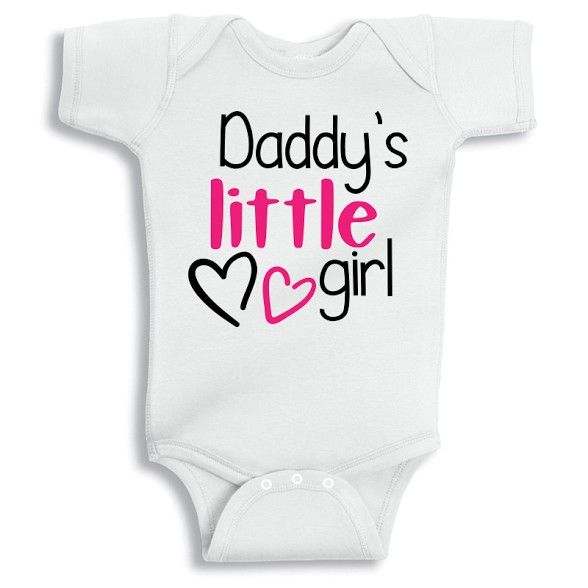 Twinkle Hands - Daddy's Little Girl Baby Onesie