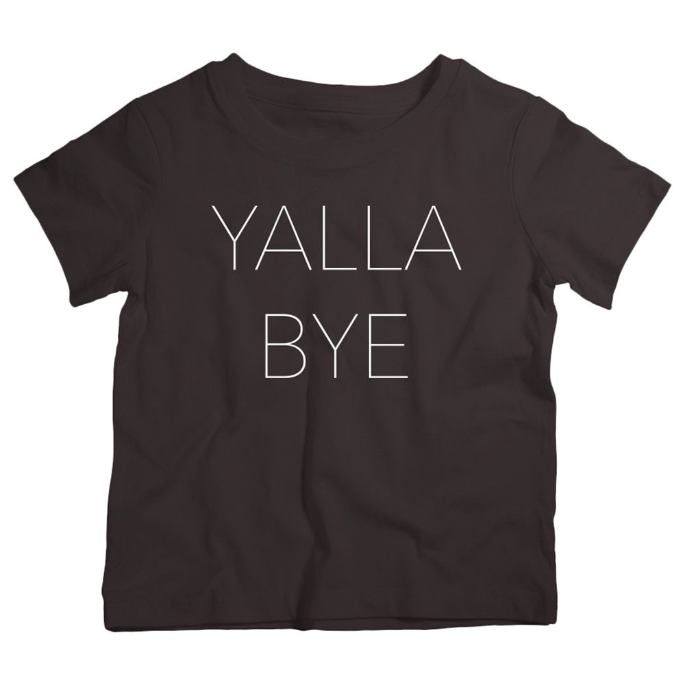 Twinkle Hands - Yalla Bye T-Shirt - Black