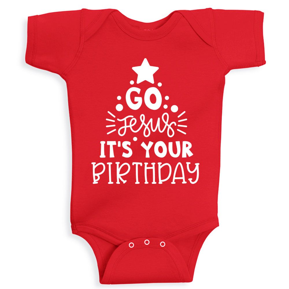 Twinkle Hands - Go Jesus It's Your Birthday Bodysuit