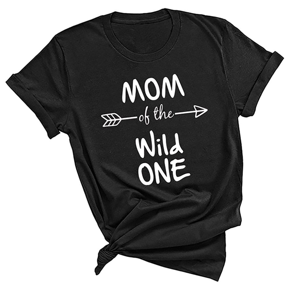 Twinkle Hands - Mom & Me Twin Shirt Mom of Wild One _S