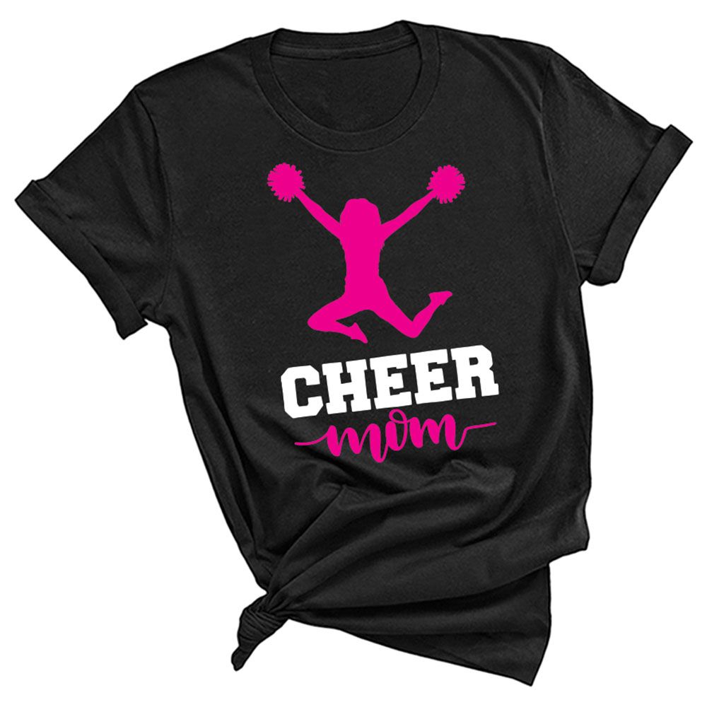 Twinkle Hands - Cheer Mom T-shirt - Black