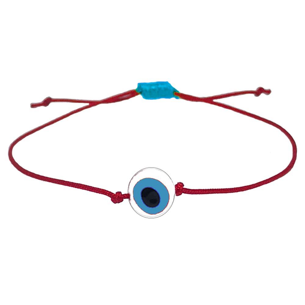 Twinkle Hands - Evil Eye White Blue Bracelet