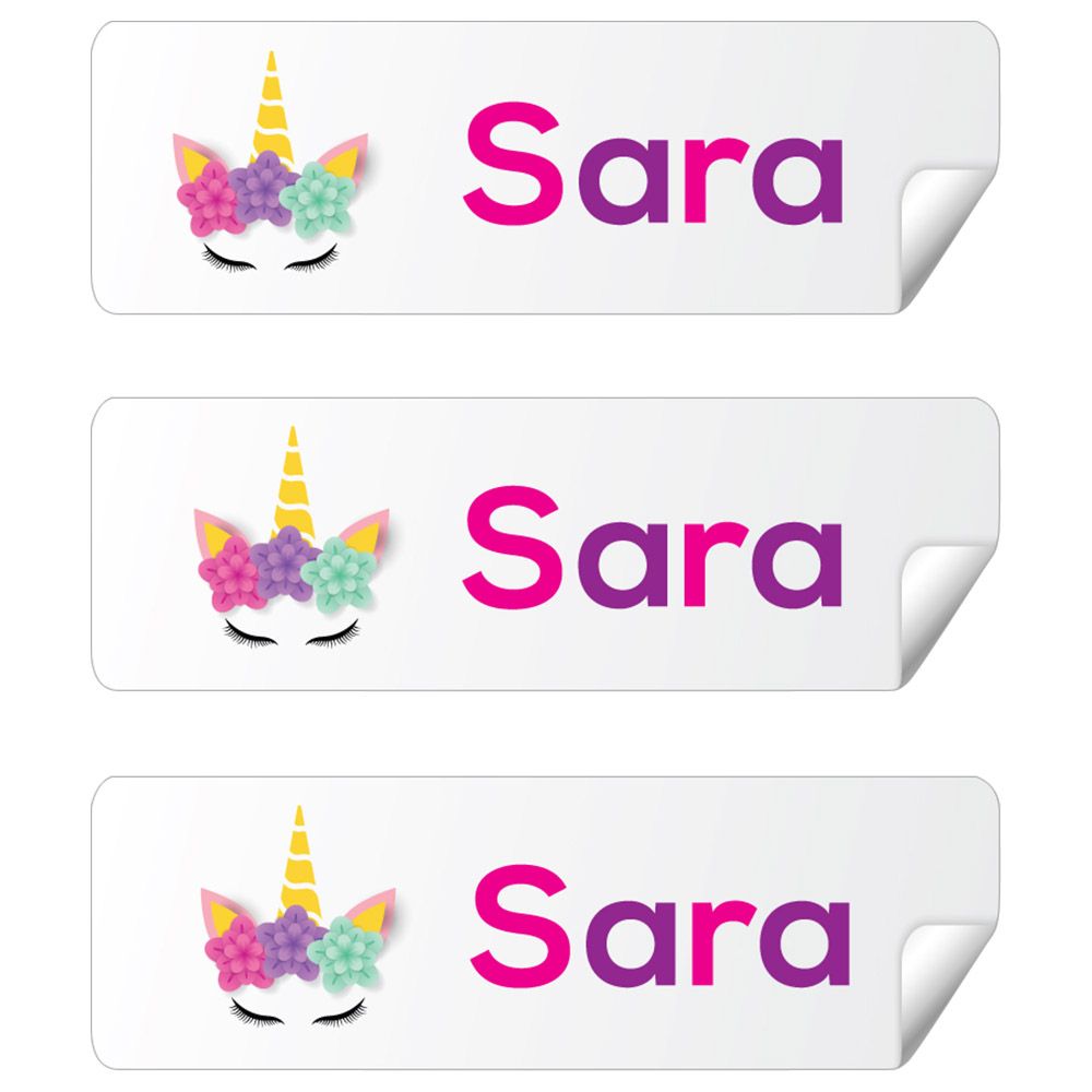 Twinkle Hands - Personalized Waterproof Labels Be A Unicorn