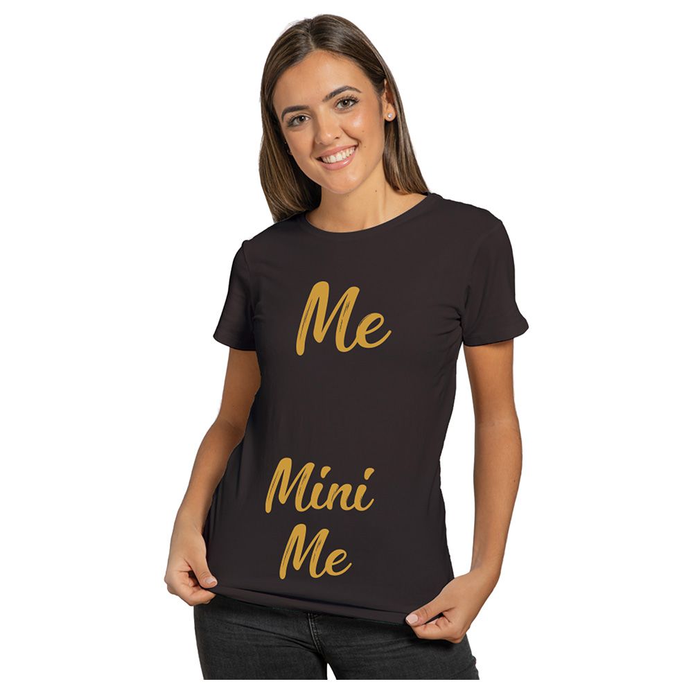 Twinkle Hands - Pregnancy T-Shirt - Me Mini Me - Black