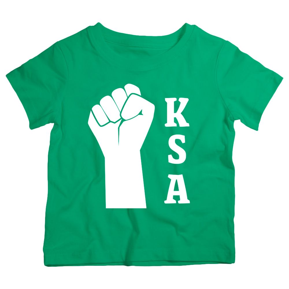 Twinkle Hands - Strong Saudi T-Shirt - Green