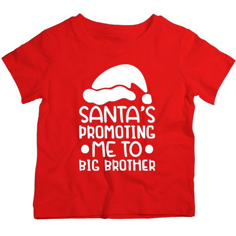 Twinkle Hands - Santa Promoting Me To Big Brother - Red