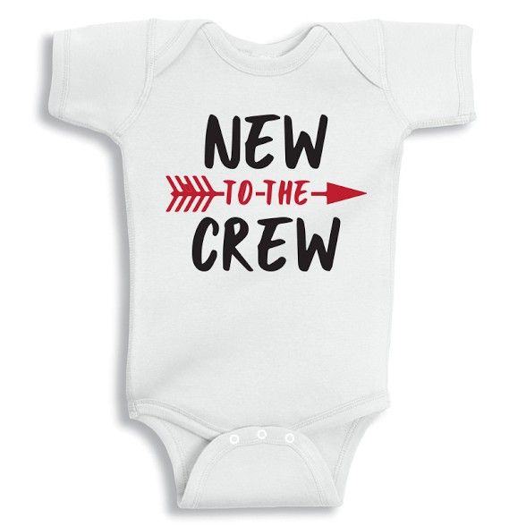 Twinkle Hands - New to the Crew Baby Onesie