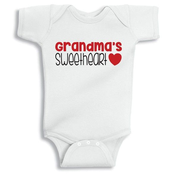 Twinkle Hands - Grandma's Sweetheart Baby Onesie