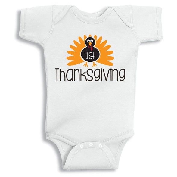 Twinkle Hands - 1st Thanksgiving Baby Onesie