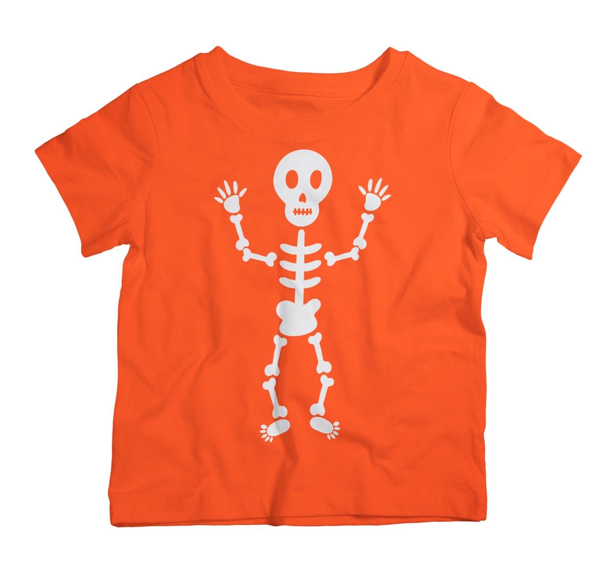 Twinkle Hands - Skeleton Orange T-Shirt