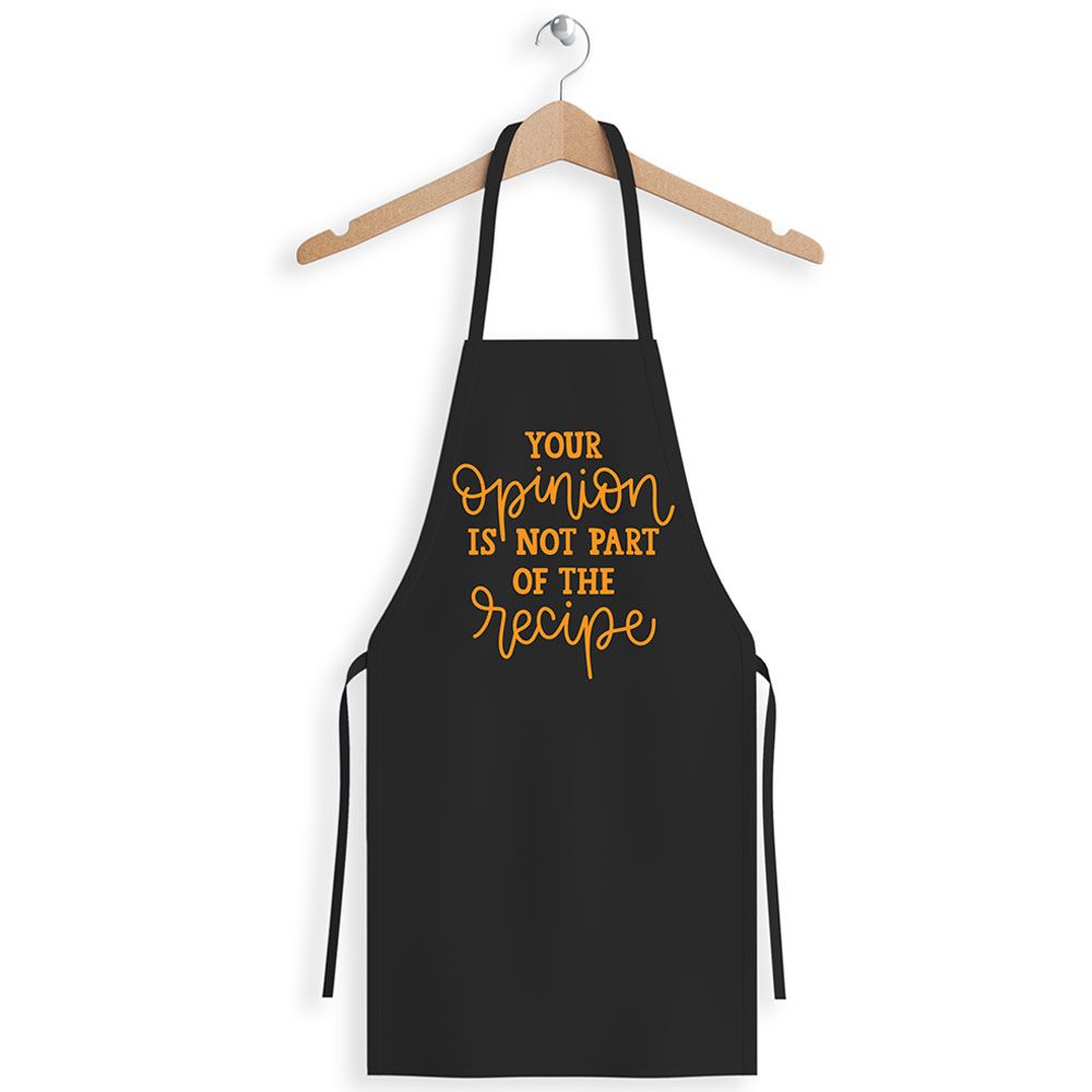 Twinkle Hands - Your Opinion Is Not Part Of The Recipe Apron