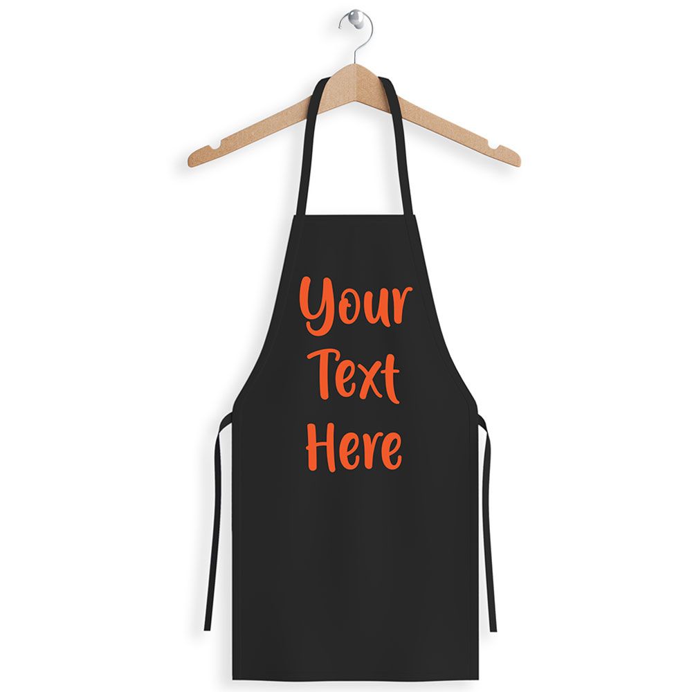 Twinkle Hands - Personalised Apron - Orange