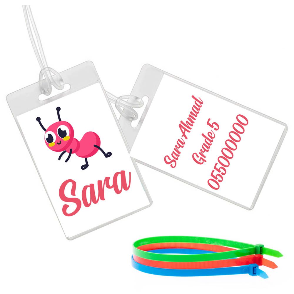 Twinkle Hands - Ant Luggage Tag