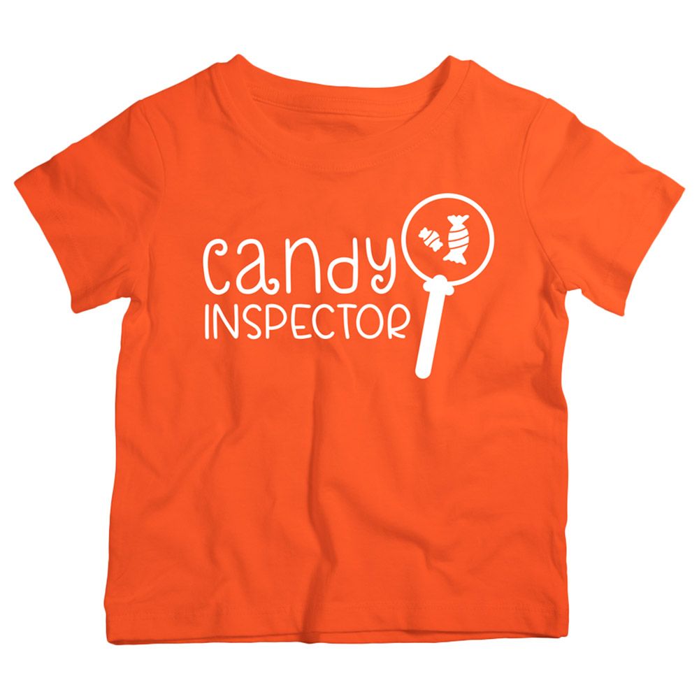 Twinkle Hands Candy Inspector T-Shirt Orange