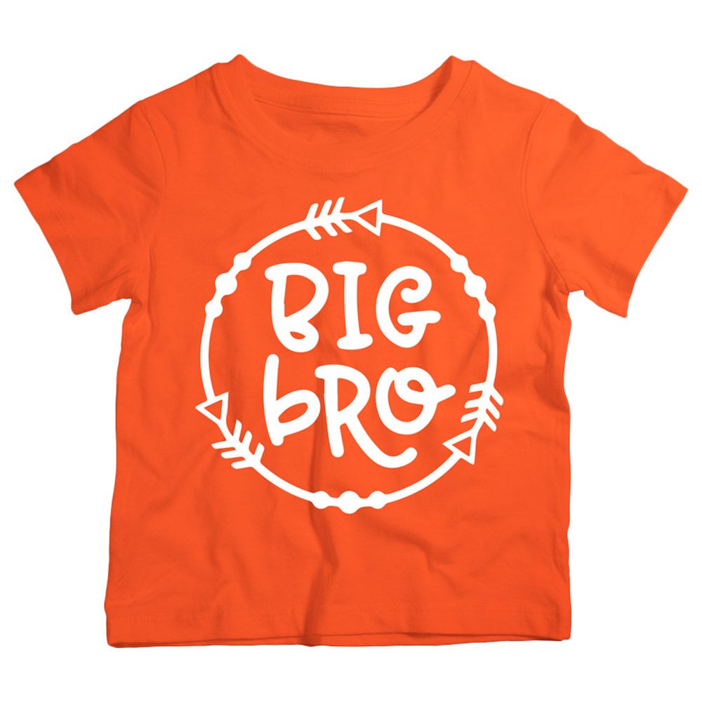 Twinkle Hands - Big Bro Arrow T-Shirt - Orange