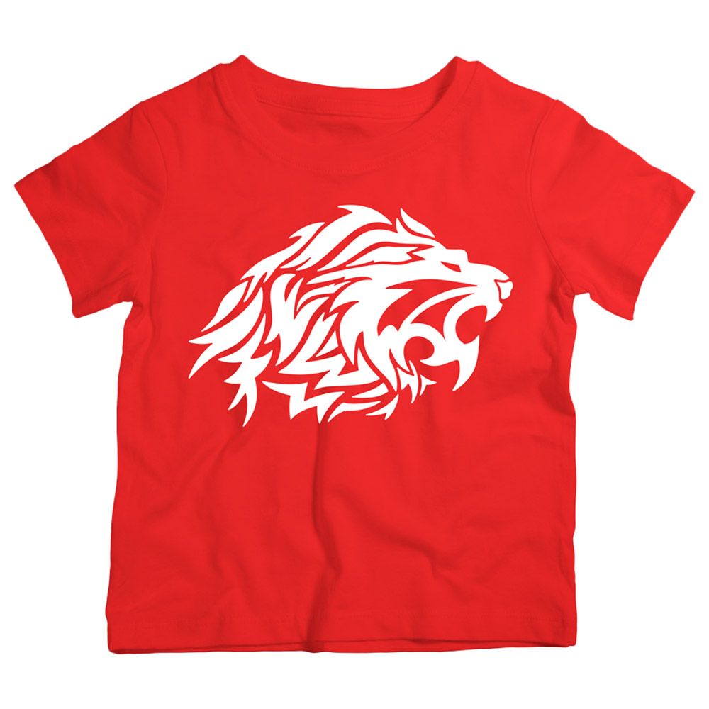 Twinkle Hands - Lion T-Shirt - Red