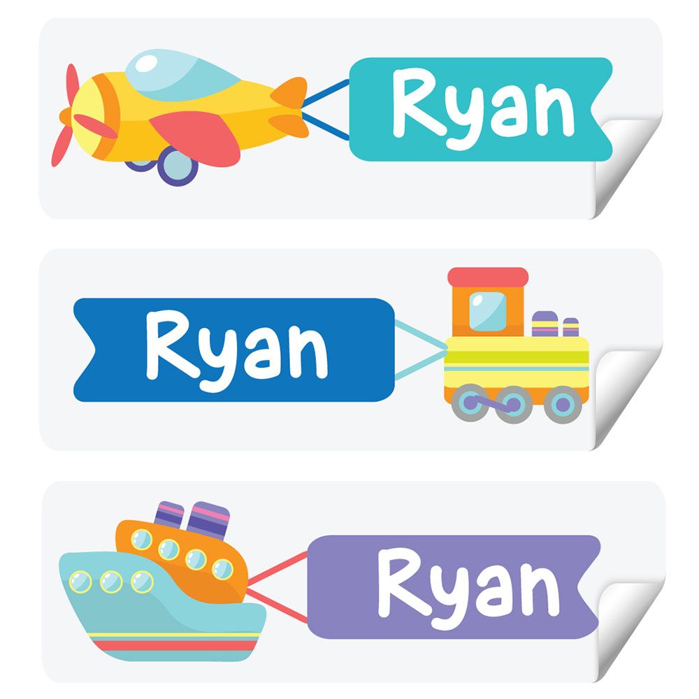 Twinkle Hands - Personalized Waterproof Labels - Boys Dream