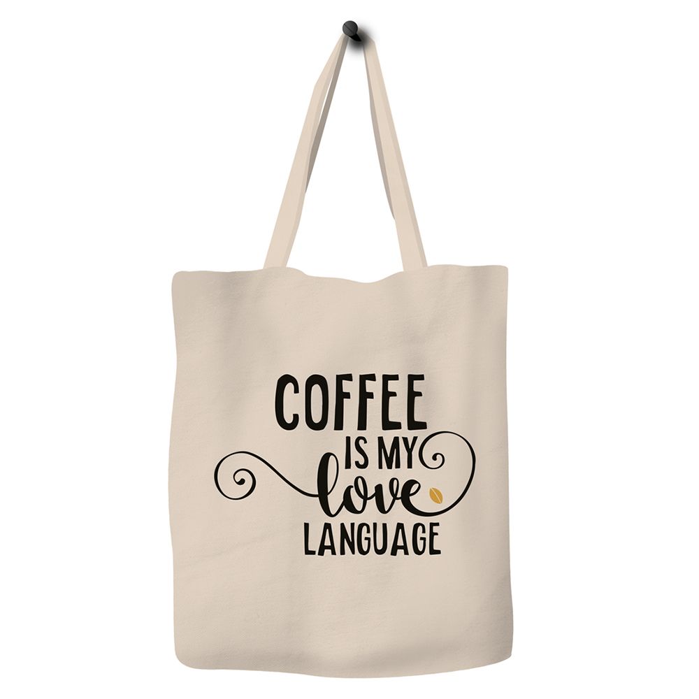 Save The Ocean - Eco Tote Bag - Coffee Is My Love Language