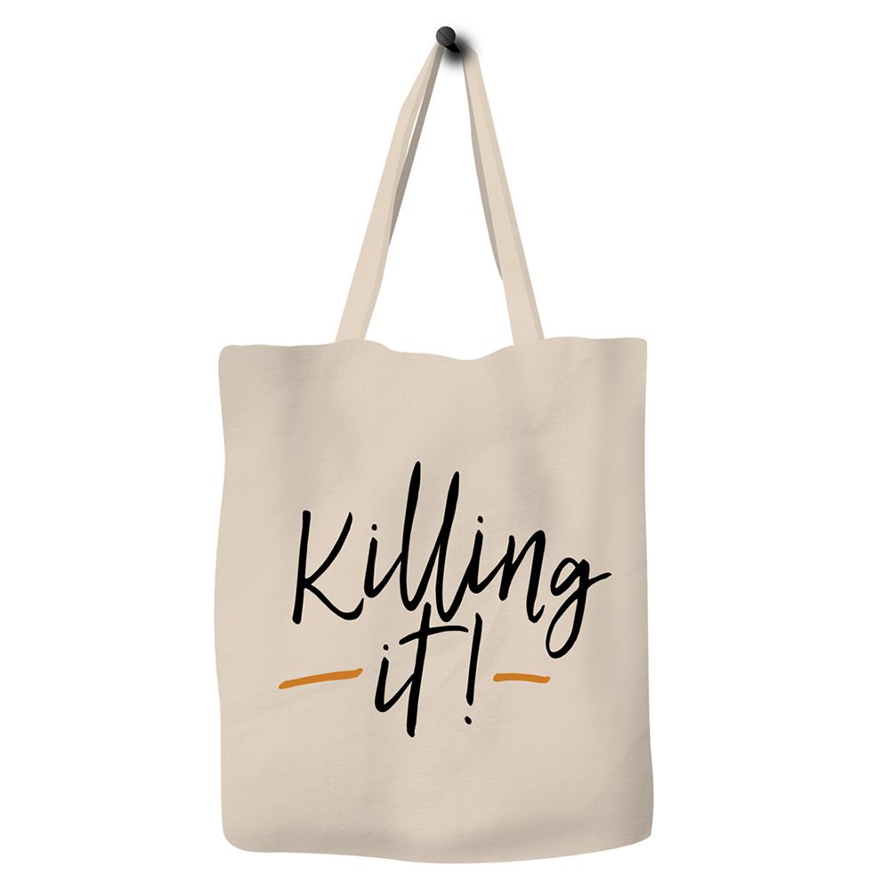 Save The Ocean - Eco Tote Bag - Killing It