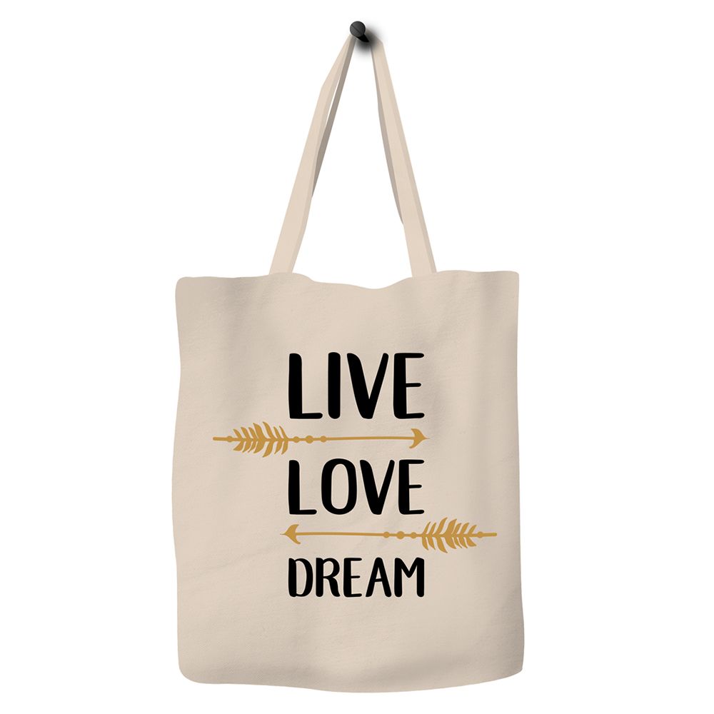 Save The Ocean - Eco Tote Bag - Live Love Dream