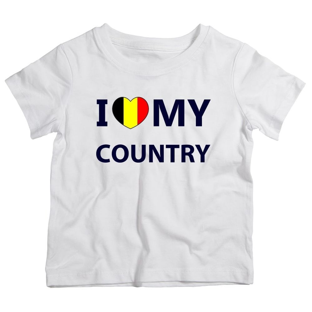 Twinkle Hands - I Love My Country Belgium T-Shirt