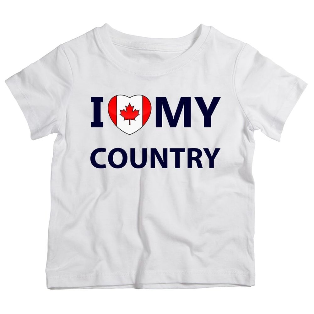 Twinkle Hands - I Love My Country Canada T-Shirt