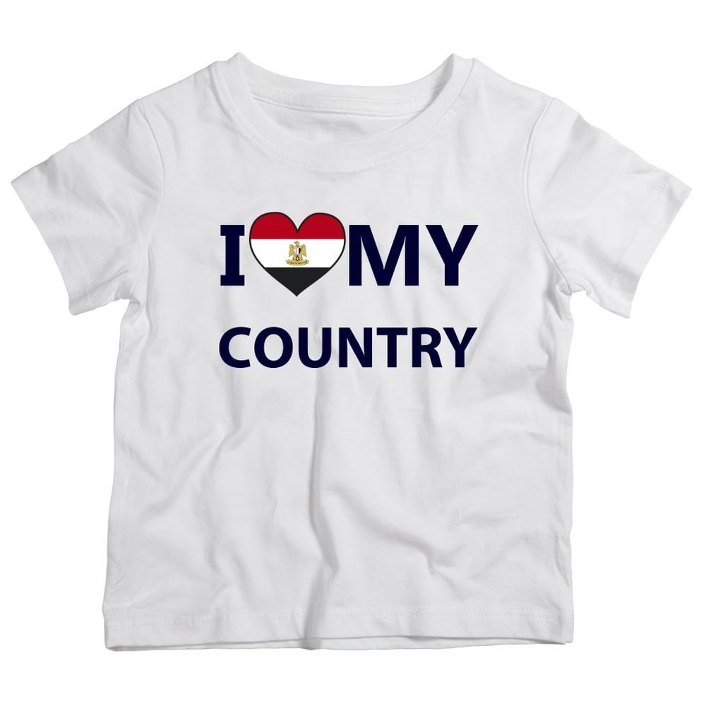 Twinkle Hands - I Love My Country Egypt T-Shirt